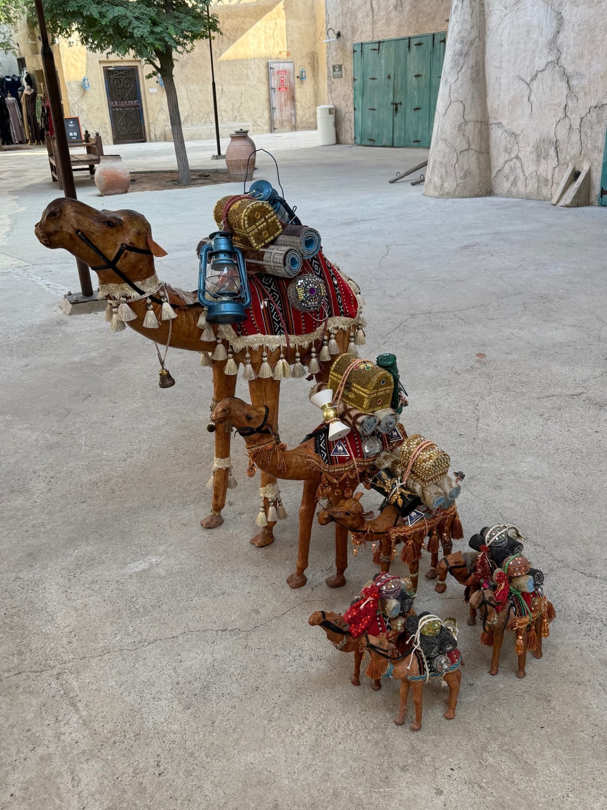 Kamel-Souvenirs im Souk