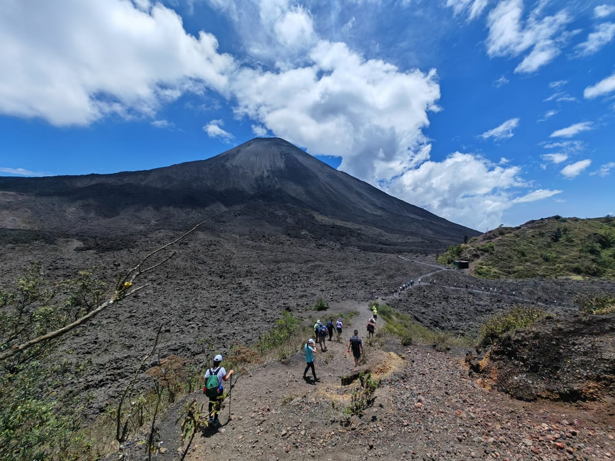 Wanderung zum Vulkan